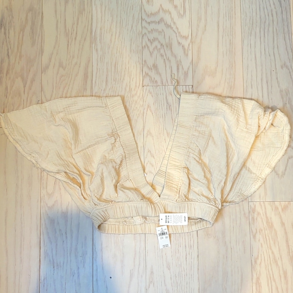 Aerie pool to party flutter sleeve tee shirt